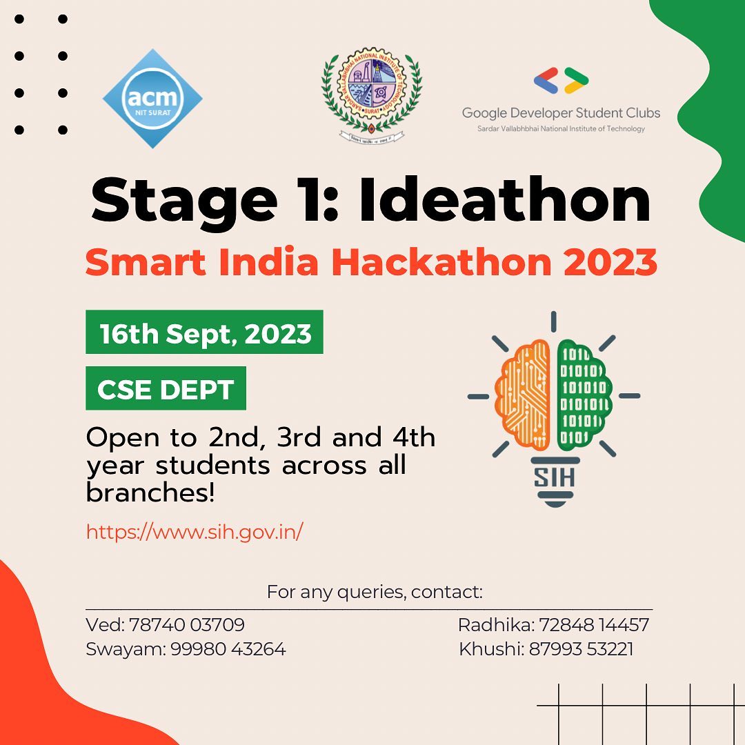 SIH 2023 Stage 1: Ideathon