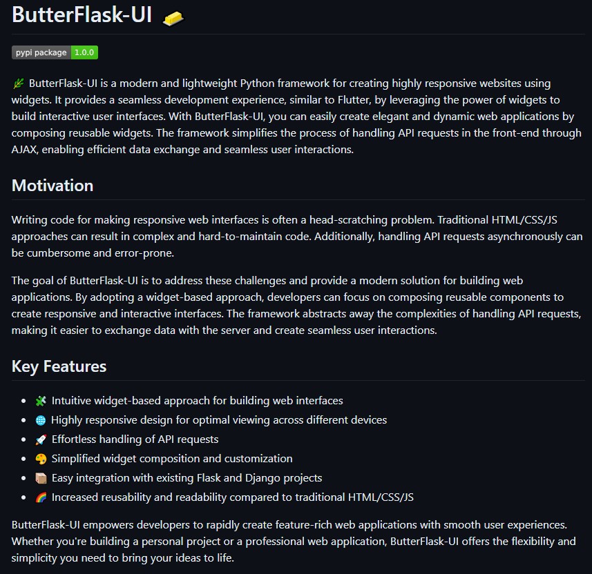 ButterFlask-UI